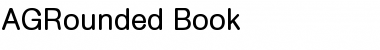 Download AGRounded-Book Font