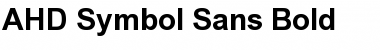 Download AHD Symbol Sans Font