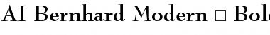 Download AI Bernhard Modern  Font