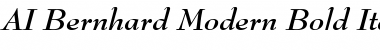 Download AI Bernhard Modern Font