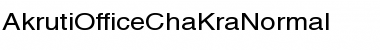 Download AkrutiOfficeChakra Font