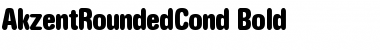 Download AkzentRoundedCond Font