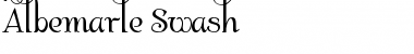 Albemarle Swash Regular Font