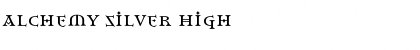 Alchemy Silver High Regular Font