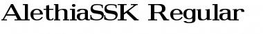 AlethiaSSK Regular Font