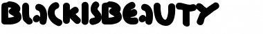 BlackIsBeauty Regular Font