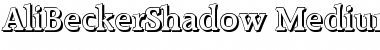 Download AliBeckerShadow-Medium Font