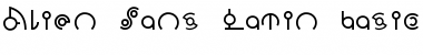 Alien Lines symbol Font