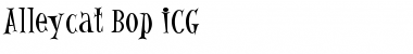 Alleycat Bop ICG Font