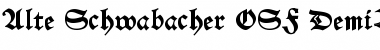 Alte Schwabacher OSF Font