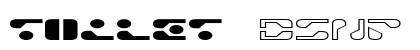TOILET dsnp Regular Font TOILET dsnp Regular Font Preview