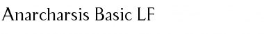 Anarcharsis Basic LF Regular Font