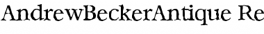 Download AndrewBeckerAntique Font
