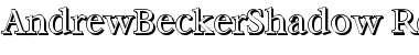 AndrewBeckerShadow Regular Font