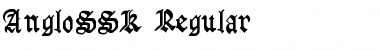 AngloSSK Regular Font