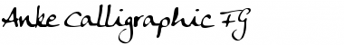 Anke Calligraphic FG Regular Font