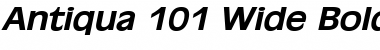 Download Antiqua 101 Wide Font