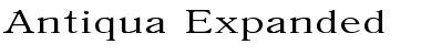 Download Antiqua Expanded Font