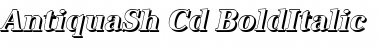 AntiquaSh-Cd BoldItalic Font