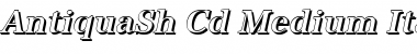 Download AntiquaSh-Cd-Medium Font