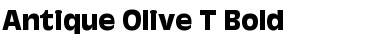 Download Antique Olive T Font