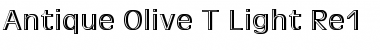 Download Antique Olive T Re1 Font