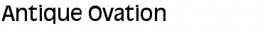 Download Antique Ovation Font