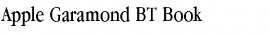 Download Apple Garamond BT Font