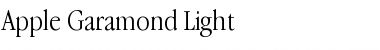 Apple Garamond Light Regular Font