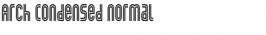 ArchCondensed Normal Font