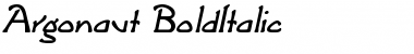 Argonaut BoldItalic Font
