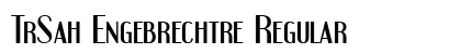 TrSah Engebrechtre Regular Font TrSah Engebrechtre Regular Font Preview