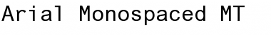 Download Arial Monospaced MT Font