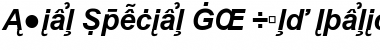 Download Arial Special G2 Font
