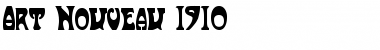 Art-Nouveau 1910 Regular Font