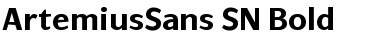 ArtemiusSans SN Bold Font