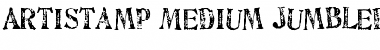 Download Artistamp Medium Jumbled Font