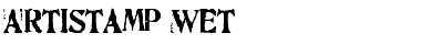 Artistamp Wet Regular Font