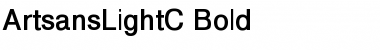 ArtsansLightC Bold Font