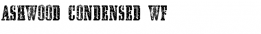 Ashwood Condensed WF Regular Font
