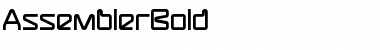 AssemblerBold Regular Font