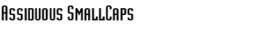 Assiduous SmallCaps Font