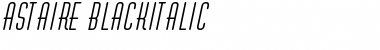 Astaire BlackItalic Font