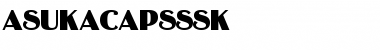 Download AsukaCapsSSK Font