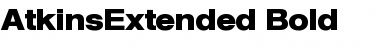 Download AtkinsExtended Font