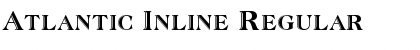 Download Atlantic Inline Font