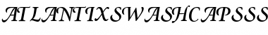 AtlantixSwashCapsSSK Bold Italic Font