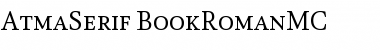AtmaSerif-BookRomanMC Regular Font