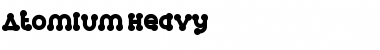 Download Atomium-Heavy Font