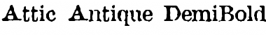 Attic Antique Regular Font